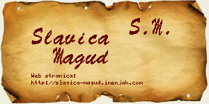 Slavica Magud vizit kartica